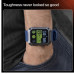 Ambrane 1.85" Uni Pair BT Calling Smartwatch, Rugged & Sporty Metal Body, 10 Days Battery, 500 NITS, 100+ Sports Mode with IP68, Sp02 Tracking, 100+ Watch Faces (Stud, Black)